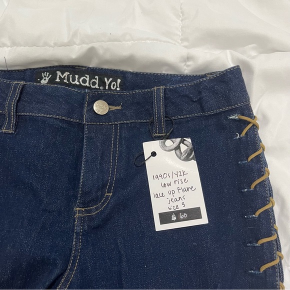 mudd lace up jeans - Picture 2 of 2